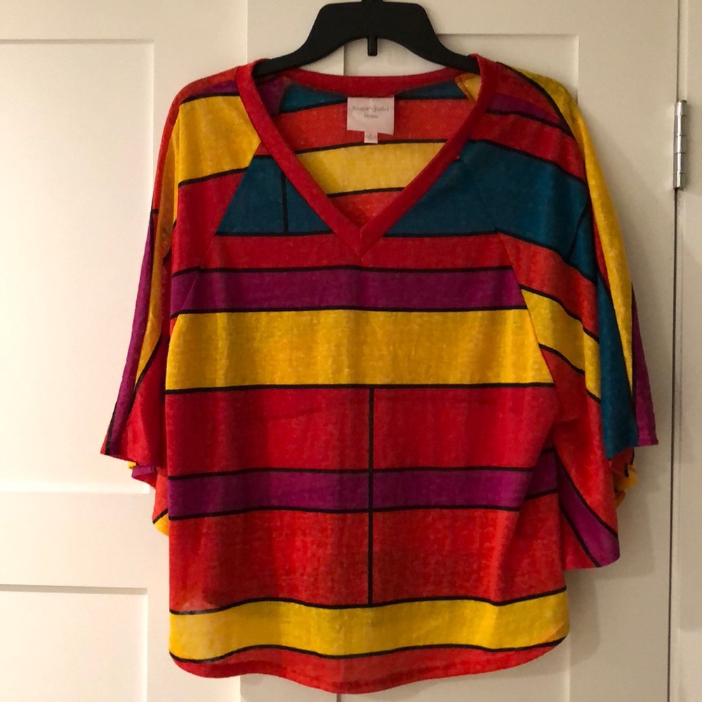 Romeo & Juliet Couture Striped Top
